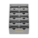 BarberMate Blade Racks Silver