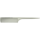 Vincent Ceramic White Rat Tail Comb Large Extra Wide Teeth 10" VT1711W
