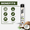 Nishman Olive Oil Hair Sheen Spray Infused with Coconut Oil 13.5 oz