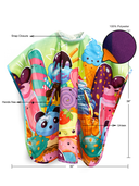 Betty Dain Sugar Rush Handsfree Kids Cape #403