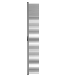 Andis 10" Steel Comb #68545