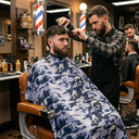Campbell's Camo Hair Styling Cape (Various Colors)