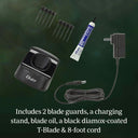 Oster Professional Cordless T-Finisher Trimmer, Exclusive Series Black