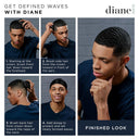 Diane D8166 100% Soft Boar Bristle Styling Brush