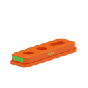 TPOB PLAY 3-Pack – Orange Edition (Clipper, Trimmer & Shaver with 3-Way Stand)