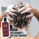 American Crew Anti-Dandruff + Dry Scalp Shampoo 8.4 oz
