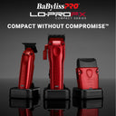 BaBylissPRO FXONE LO-PROFX High Performance Compact Clipper - Red #FX82RD
