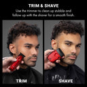 BaBylissPRO FXONE LO-PROFX High Performance Compact Shaver - Red #FXLPFS1RD