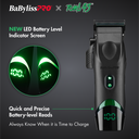 BaBylissPRO X Tomb45 Wireless Charging Clipper #FXT45C - Black