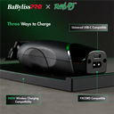 BaBylissPRO X Tomb45 Wireless Charging Trimmer #FXT45T - Black