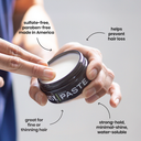Billy Jealousy Sculpt Friction Fiber Paste 3oz, Touchable Hold / Low Shine