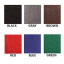 Rhino Hide The Meg Salon Barber Mats 5' X 6' Semi-Rectangle (Multiple Color Options)