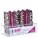 Satin Edge Slant Tip Tweezer Display, Animal Print - 24 Pieces #SE-2115