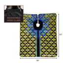Red Pro Professional Barber Cape Extra Large - Baroque Luxe #SA14