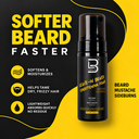 L3VEL3 Leave-In Beard Conditioning Foam