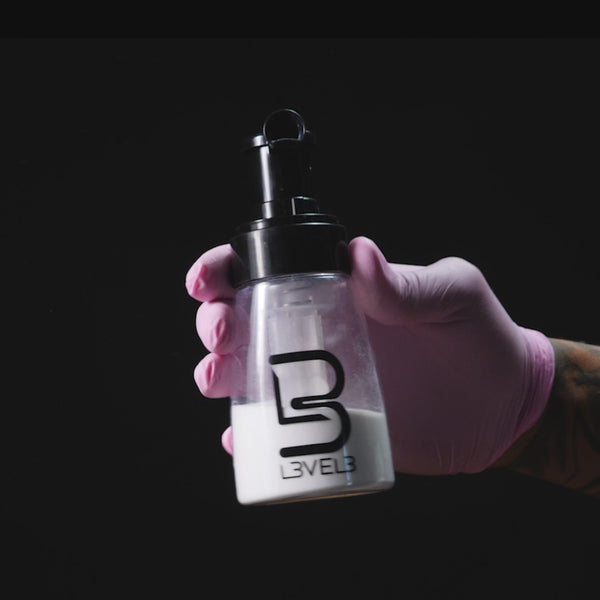 L3VEL3 Powder Spray Bottle Video