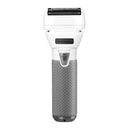 BaBylissPRO Limited Edition FXONE All-Metal Interchangeable Battery Double-Foil SHAVER Transparent White #FX79FSTW