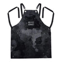 StyleCraft Professional Heavy Weight Waterproof Barber or Salon Hair Cutting Apron Black Camo SC314B