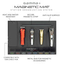 Gamma+ Magnetic Mat - Barber Mat and Station Organizer